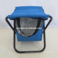 lightweight folding fishing chair, portable fishing stool with cooler bag